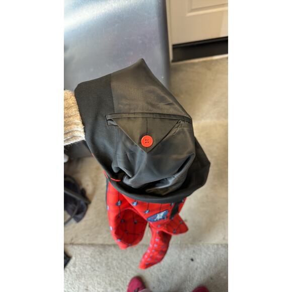 Tipsy Elves Samuel Adams Boston Beer blazer size L red black novelty print - Picture 10 of 11